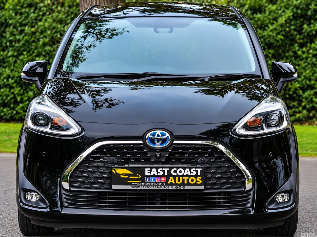 Toyota Sienta MPV, Petrol Hybrid, 2018, Black