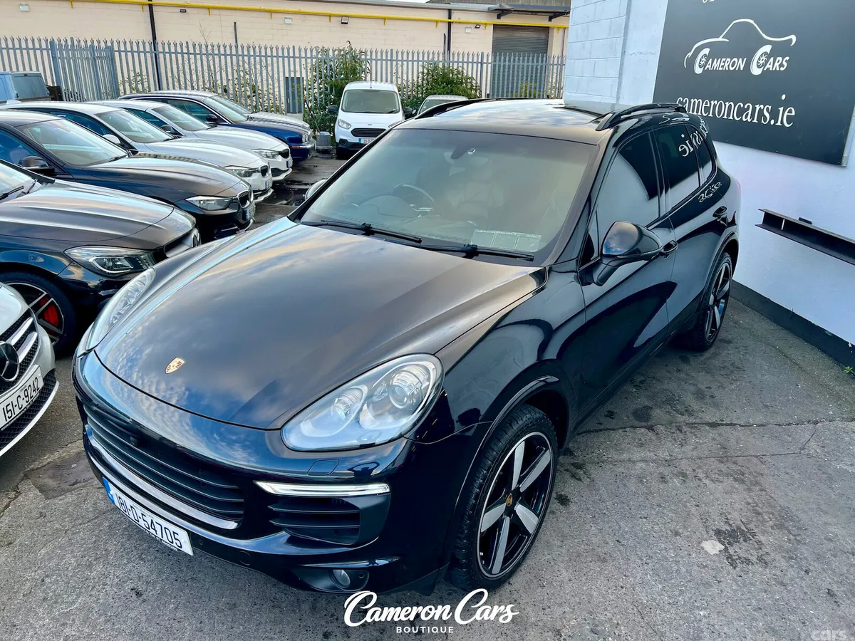 Porsche Cayenne SUV, Diesel, 2018, Black