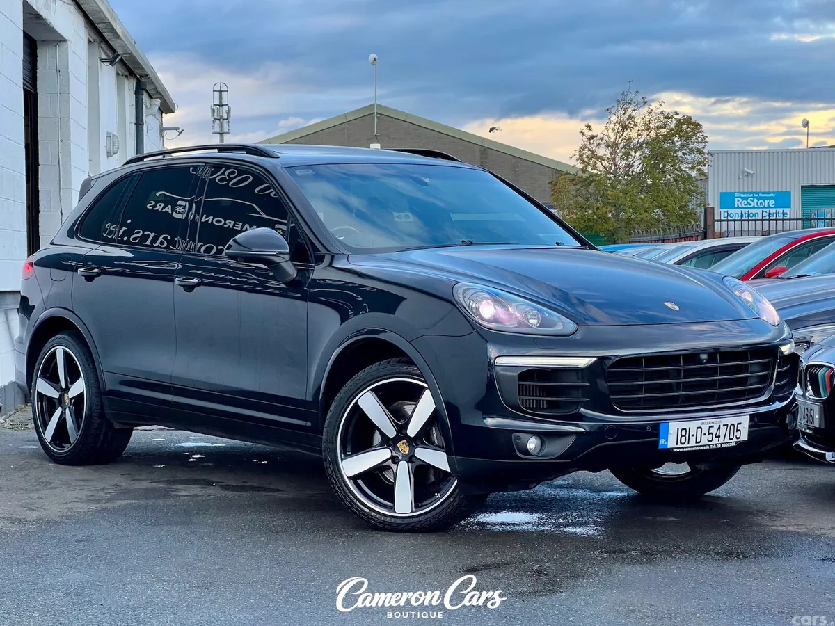 Porsche Cayenne SUV, Diesel, 2018, Black