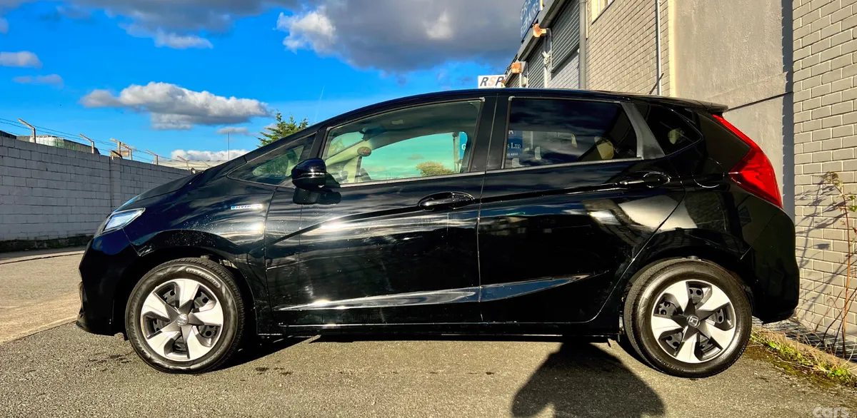 Honda Fit Hatchback, Petrol Hybrid, 2019, Black