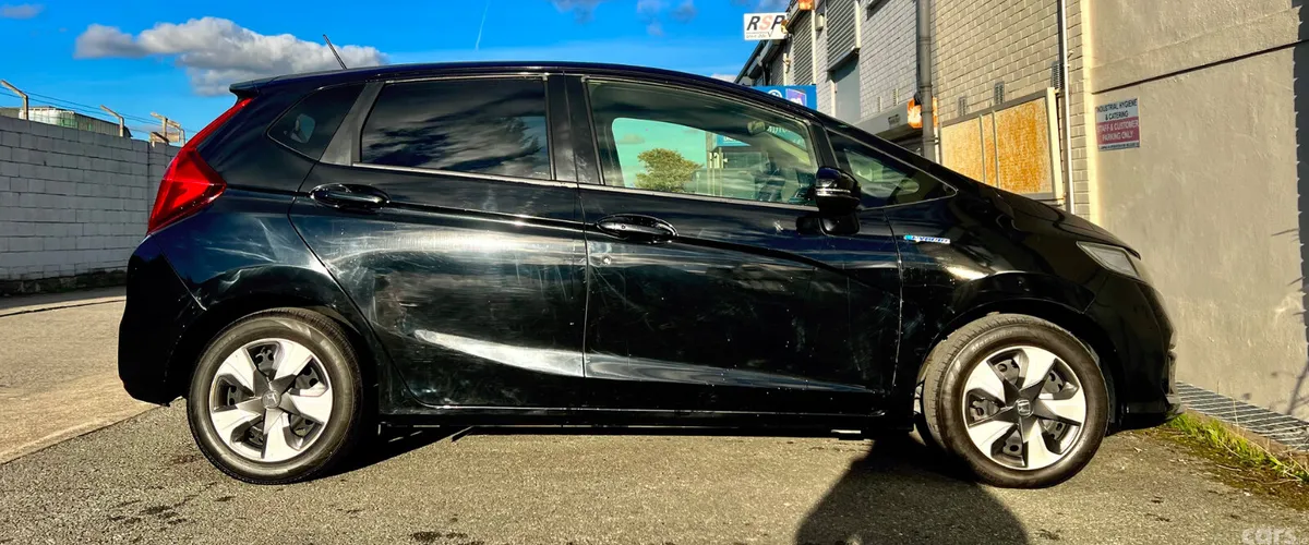 Honda Fit Hatchback, Petrol Hybrid, 2019, Black