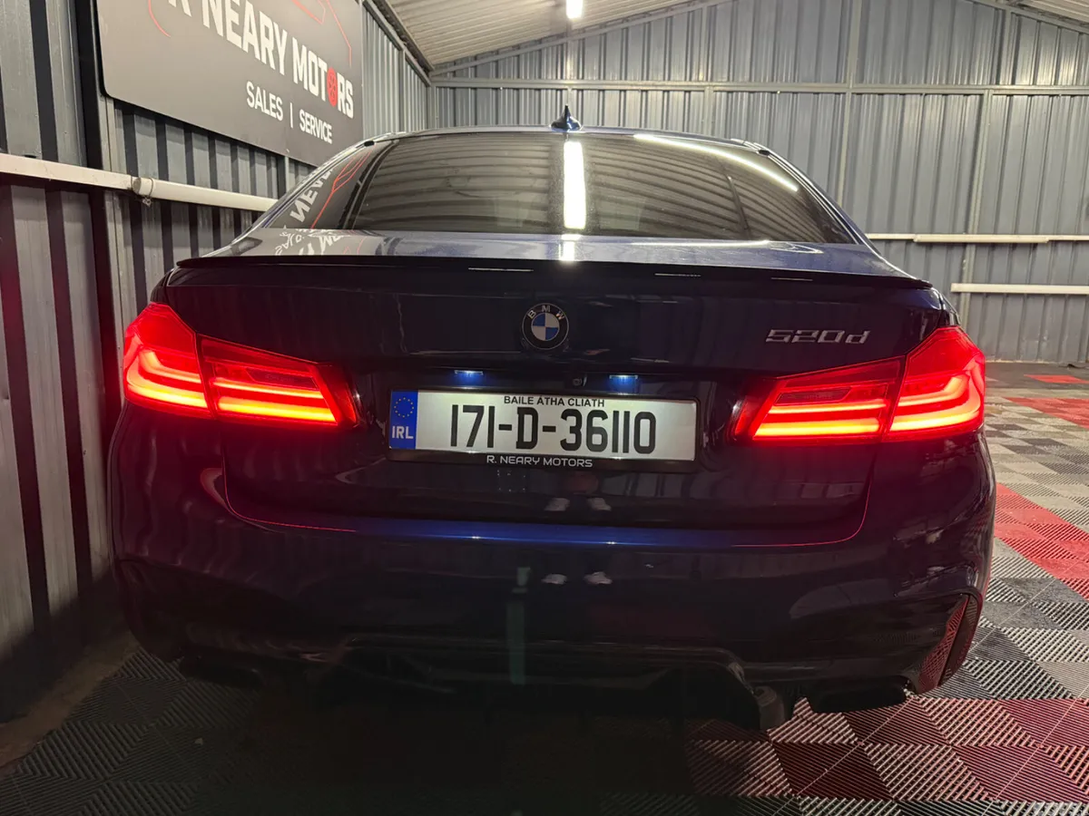 BMW 5-Series Saloon, Diesel, 2017, Blue