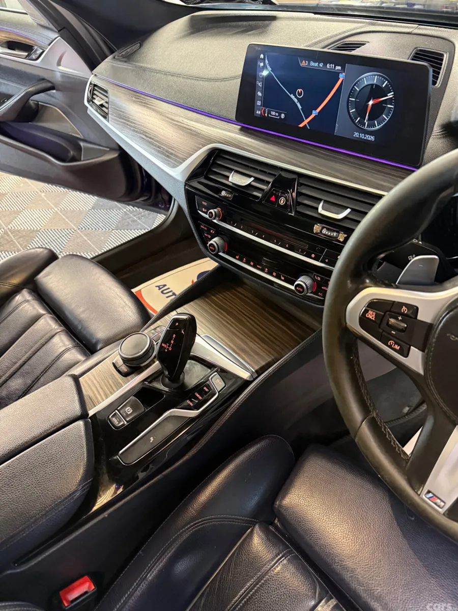 BMW 5-Series Saloon, Diesel, 2017, Blue