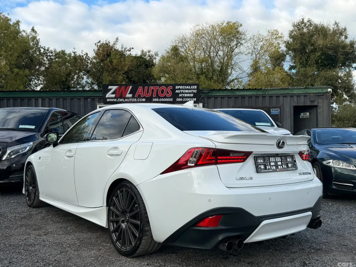 Lexus IS Saloon, Petrol Hybrid, 2016, White
