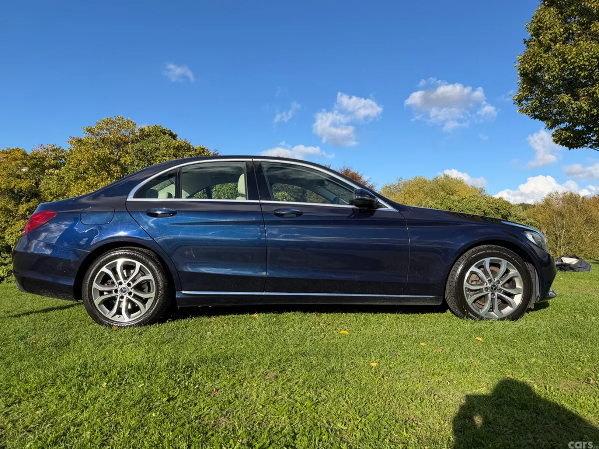 Mercedes-Benz C-Class Saloon, Petrol, 2018, Blue