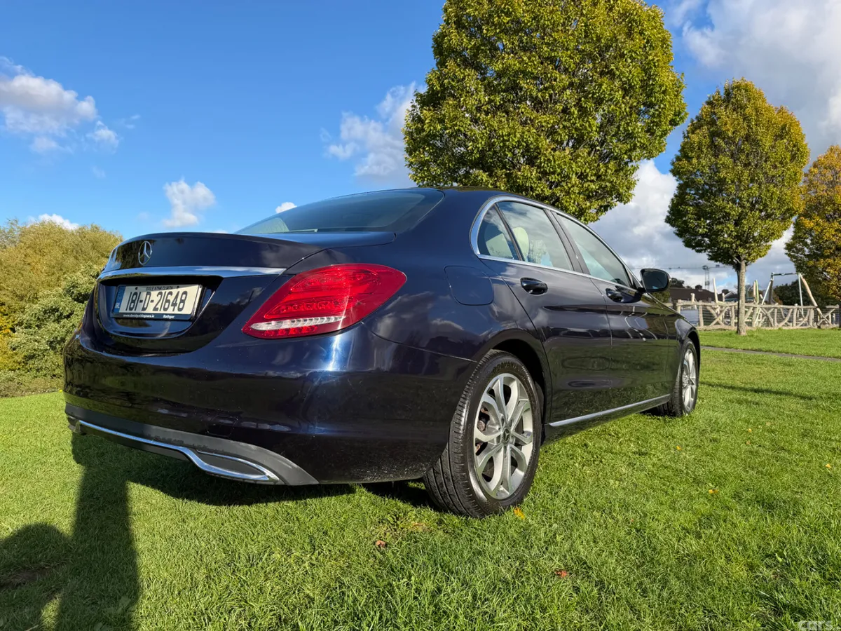 Mercedes-Benz C-Class Saloon, Petrol, 2018, Blue