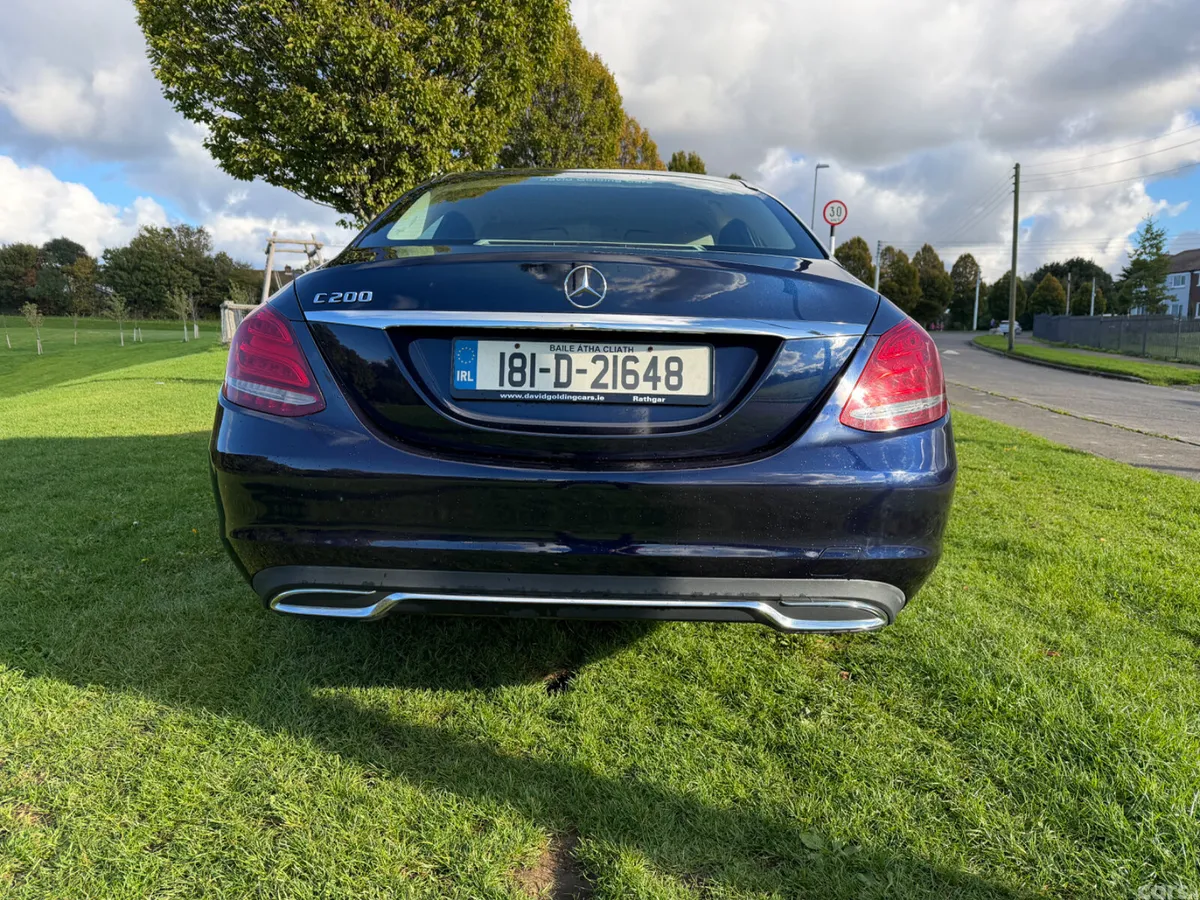 Mercedes-Benz C-Class Saloon, Petrol, 2018, Blue