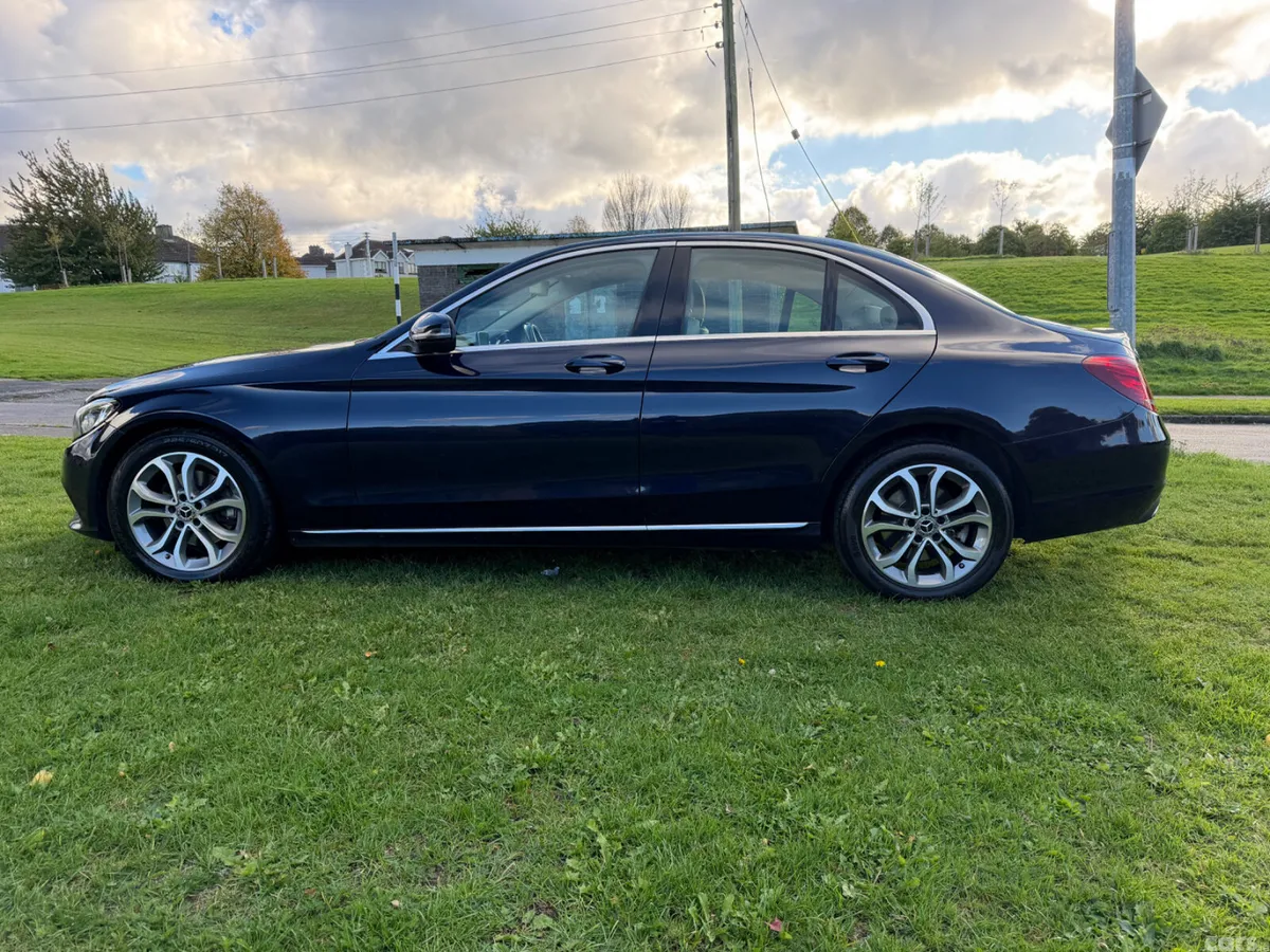 Mercedes-Benz C-Class Saloon, Petrol, 2018, Blue