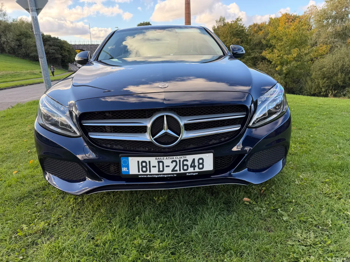 Mercedes-Benz C-Class Saloon, Petrol, 2018, Blue