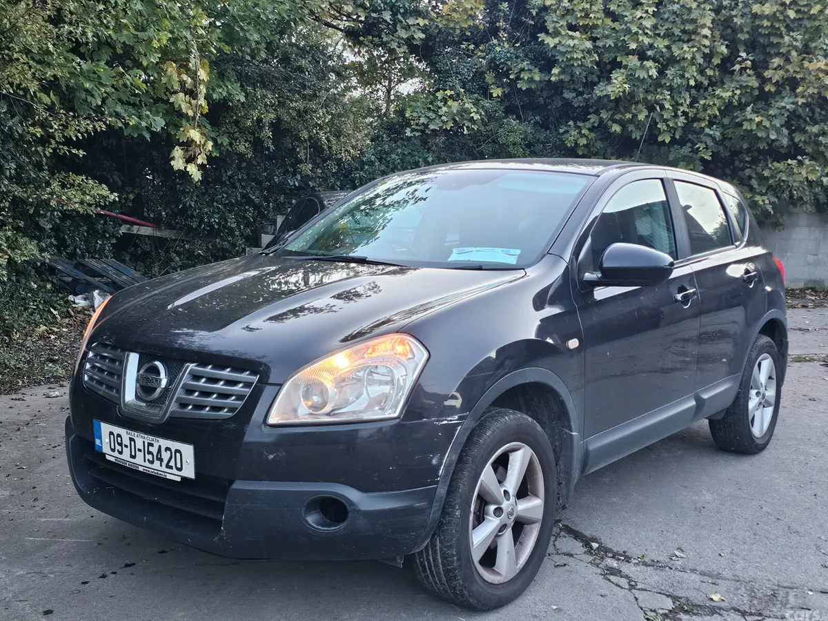 Nissan Qashqai Hatchback, Diesel, 2009, Black
