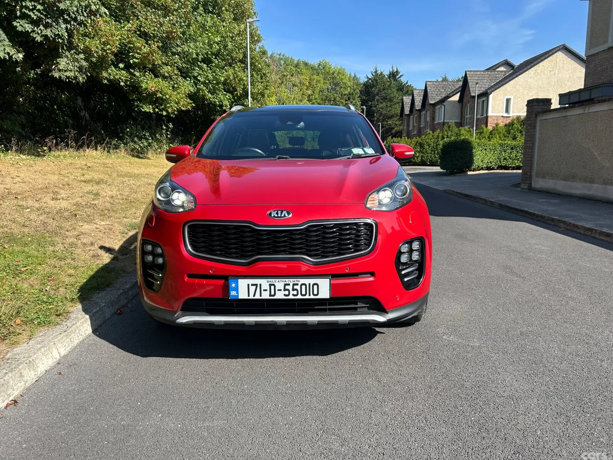 Kia Sportage SUV, Diesel, 2017, Red
