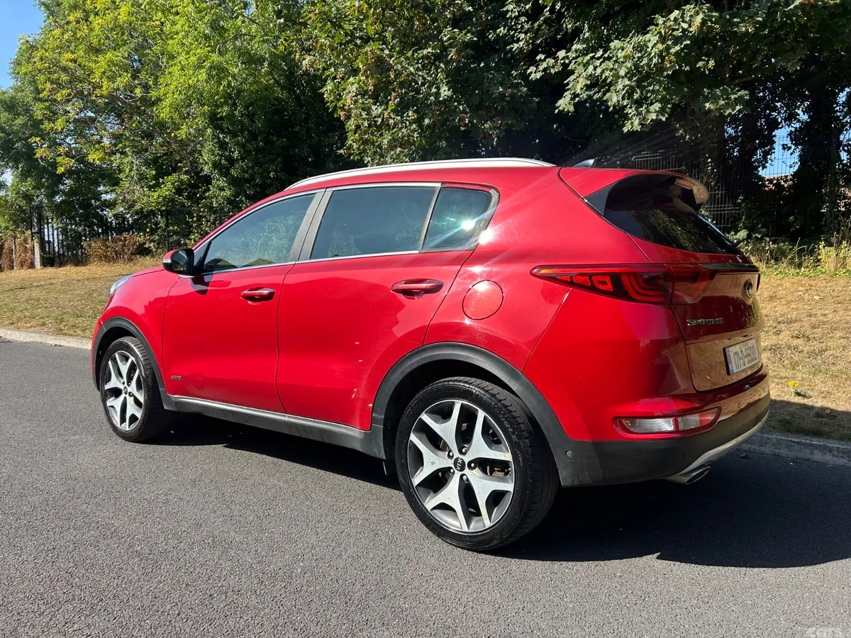 Kia Sportage SUV, Diesel, 2017, Red