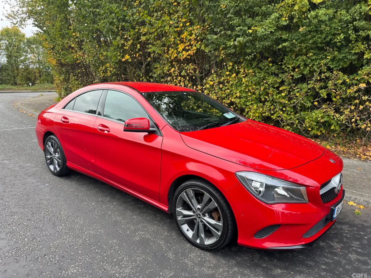 Mercedes-Benz CLA Coupe, Petrol, 2018, Red