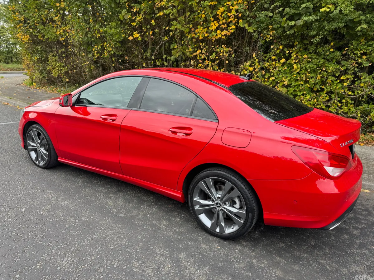 Mercedes-Benz CLA Coupe, Petrol, 2018, Red