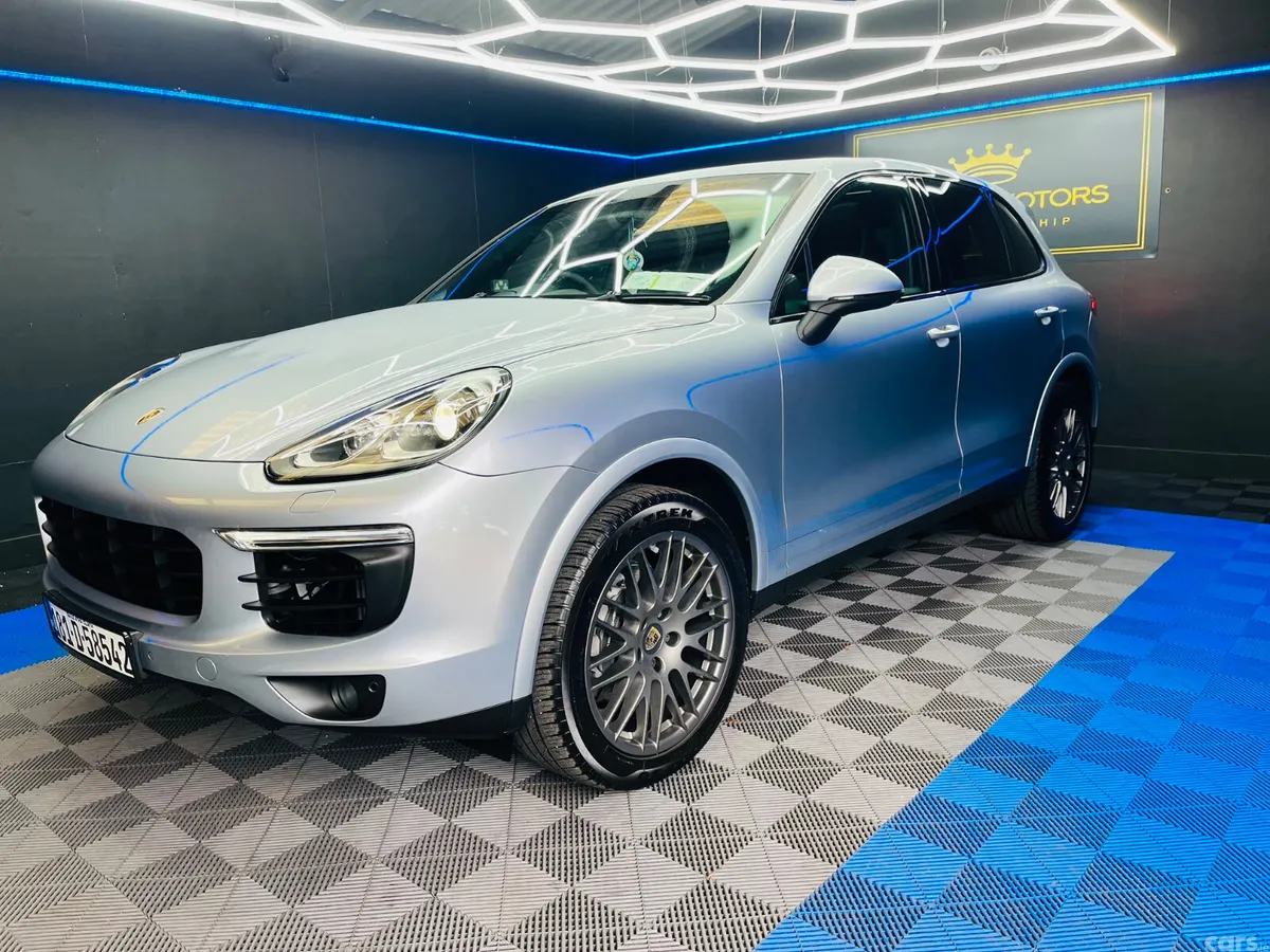 Porsche Cayenne SUV, Diesel, 2018, Silver