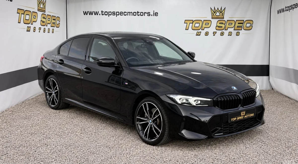 BMW 3-Series Saloon, Petrol Plug-in Hybrid, 2025, Black