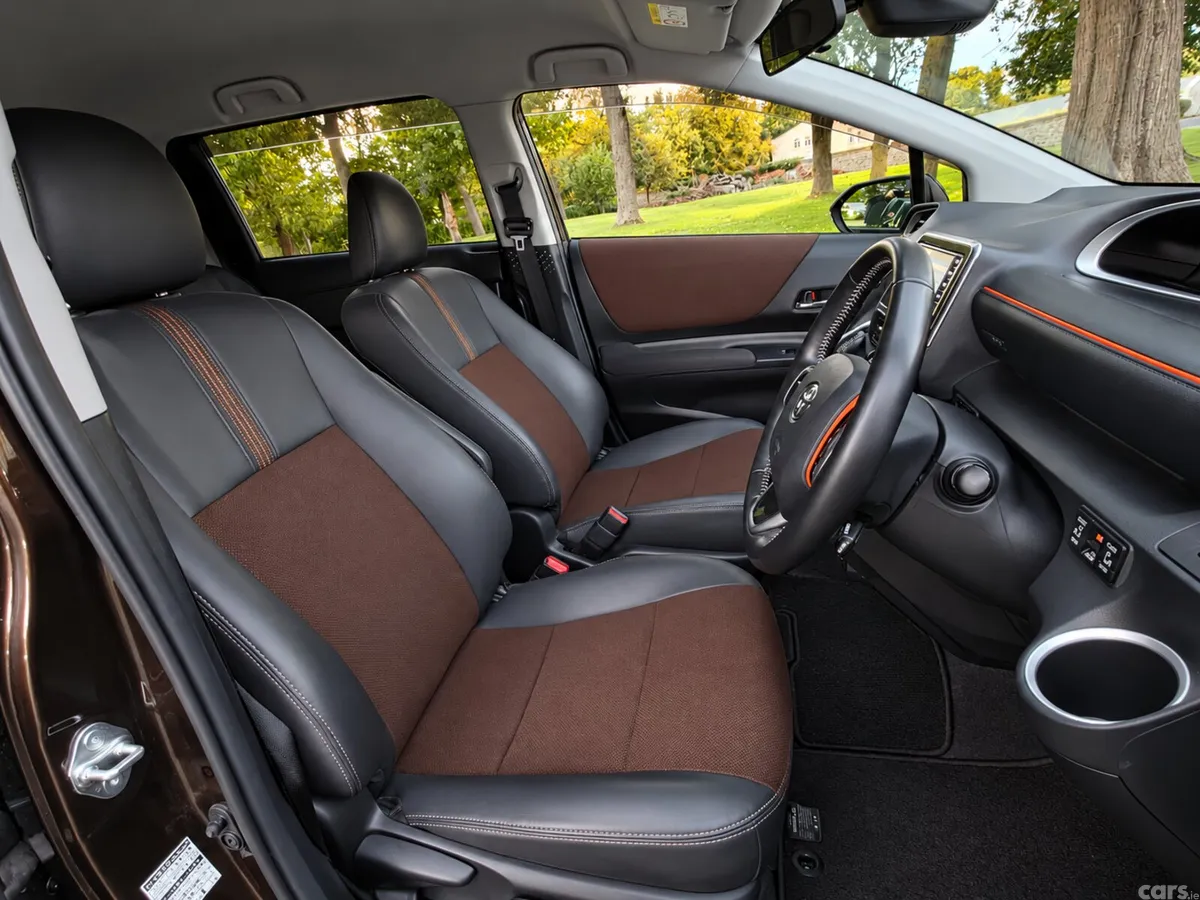 Toyota Sienta MPV, Petrol Hybrid, 2019, Brown