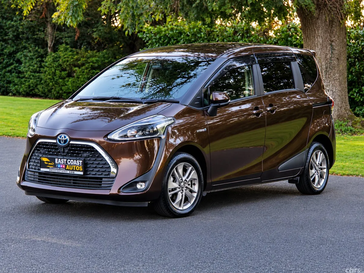 Toyota Sienta MPV, Petrol Hybrid, 2019, Brown