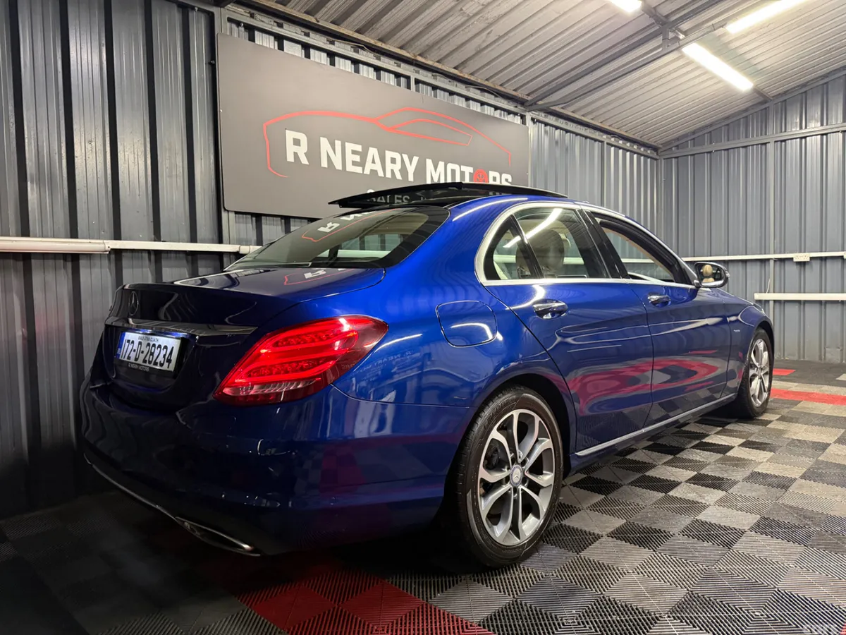 Mercedes-Benz C-Class Saloon, Diesel, 2017, Blue