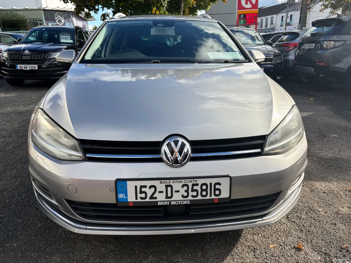 Volkswagen Golf Estate, Petrol, 2015, Silver