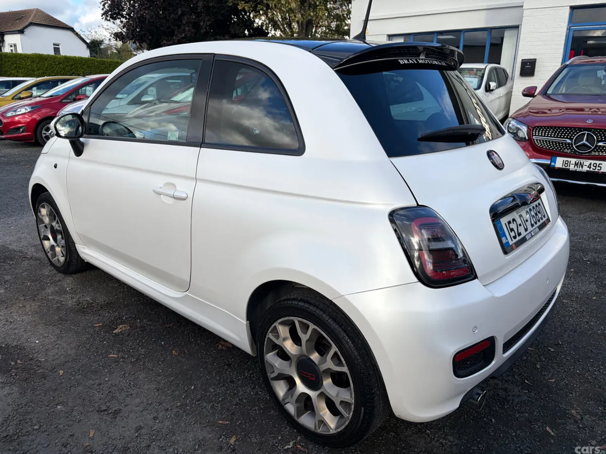 Fiat 500 Hatchback, Petrol, 2015, White