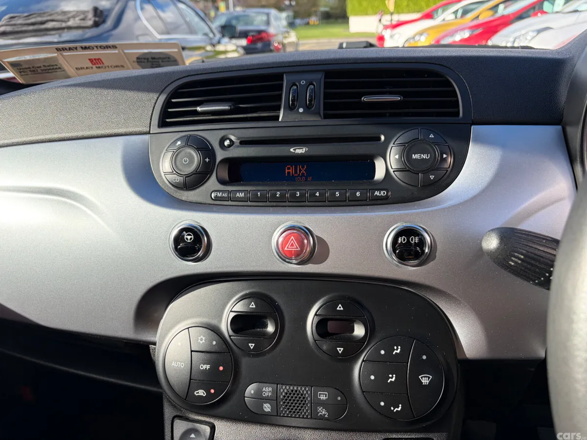 Fiat 500 Hatchback, Petrol, 2015, White