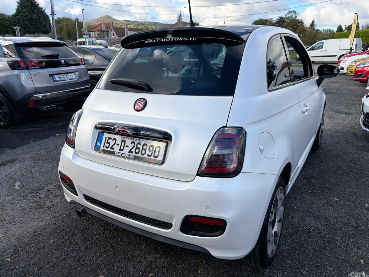 Fiat 500 Hatchback, Petrol, 2015, White