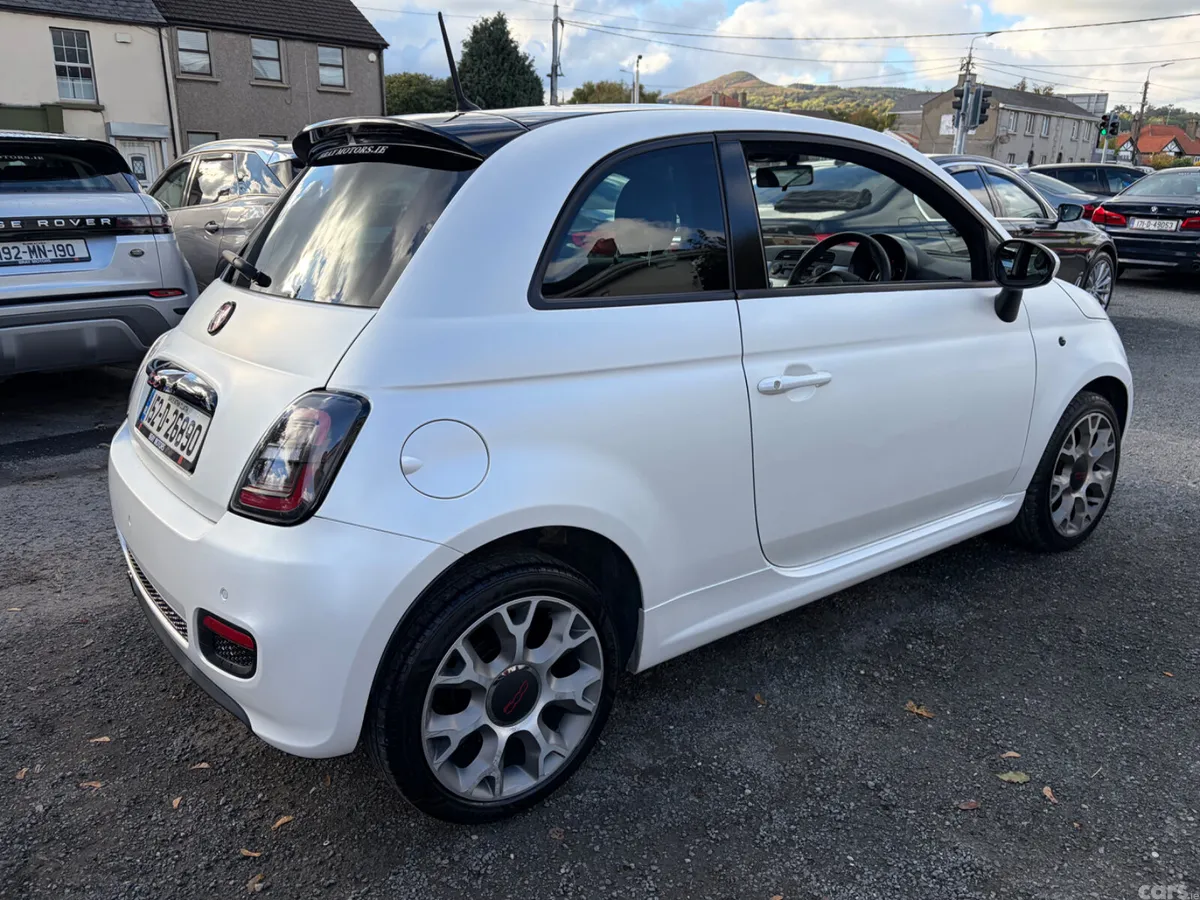 Fiat 500 Hatchback, Petrol, 2015, White