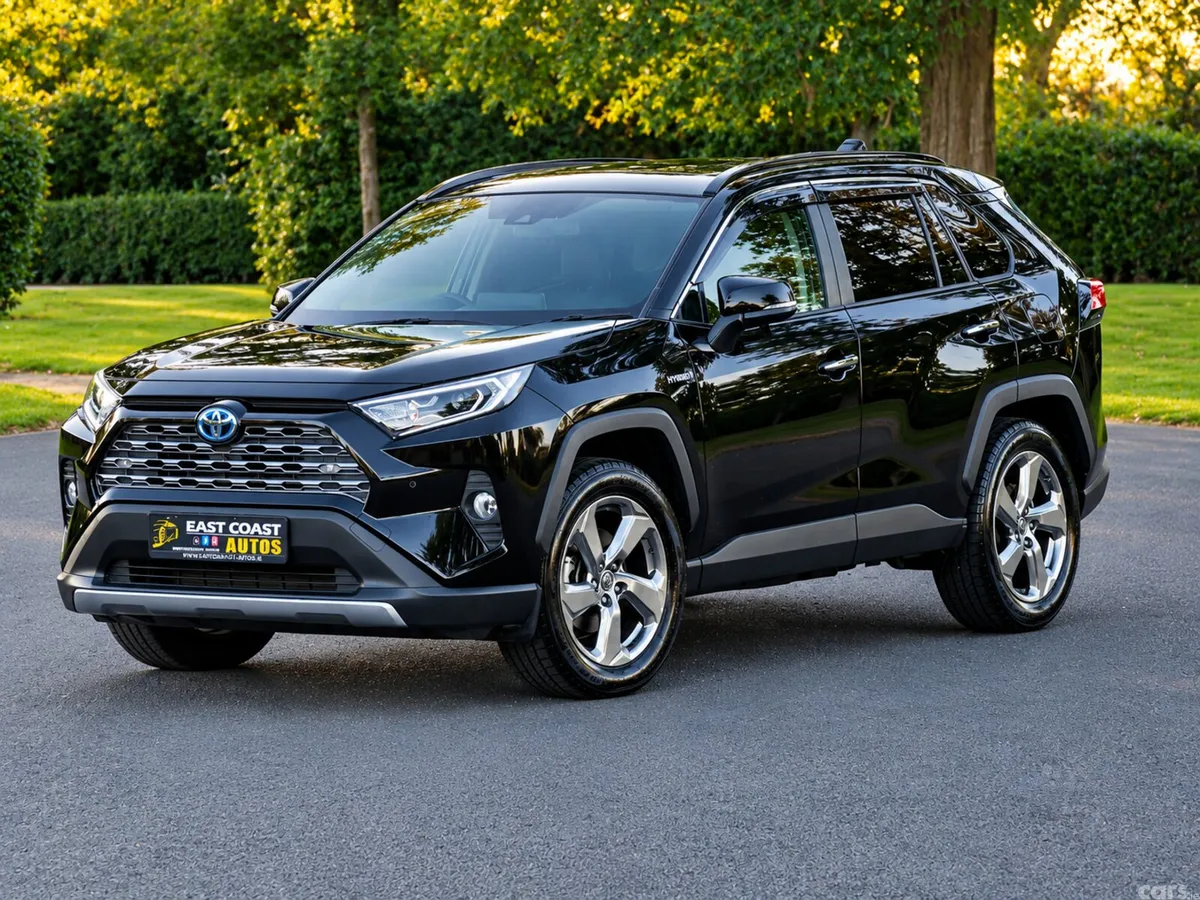 Toyota RAV4 SUV, Petrol Hybrid, 2019, Black