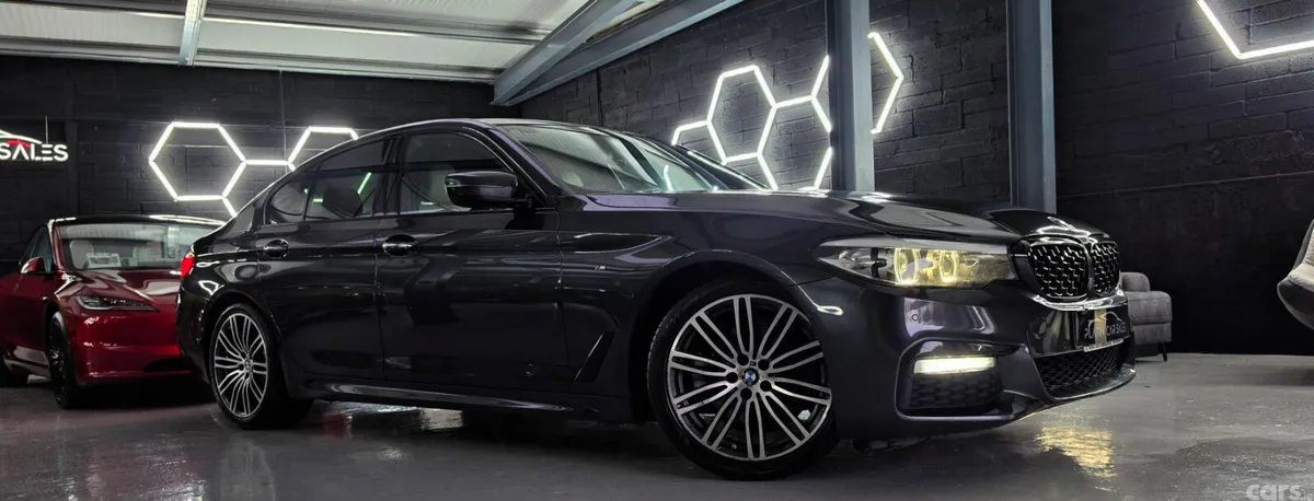 BMW 5-Series Saloon, Diesel, 2017, Grey