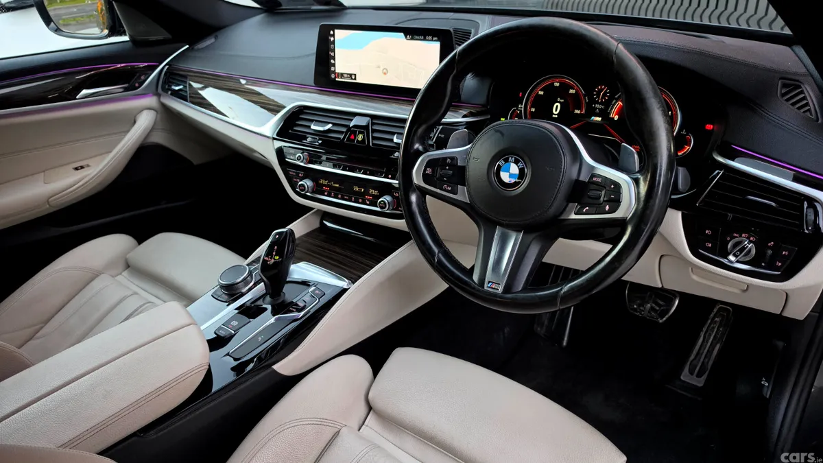 BMW 5-Series Saloon, Diesel, 2017, Grey