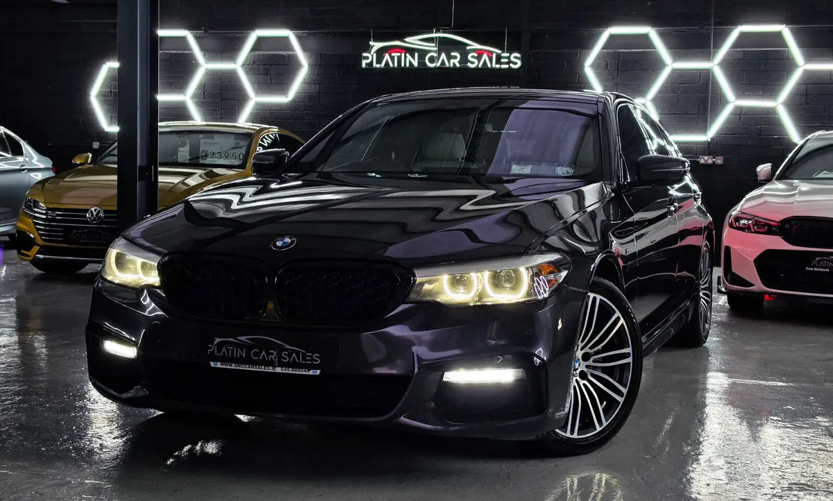 BMW 5-Series Saloon, Diesel, 2017, Grey