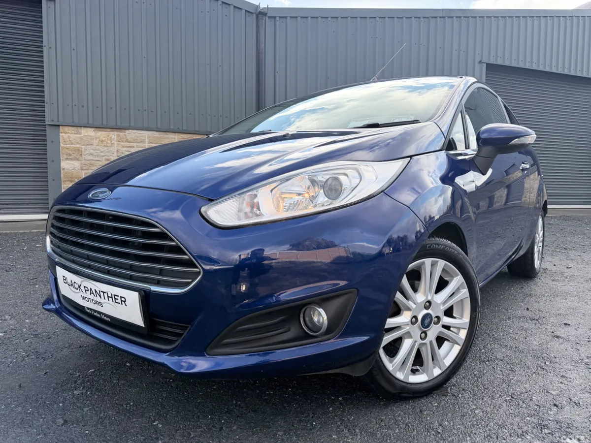 Ford Fiesta Hatchback, Diesel, 2014, Blue