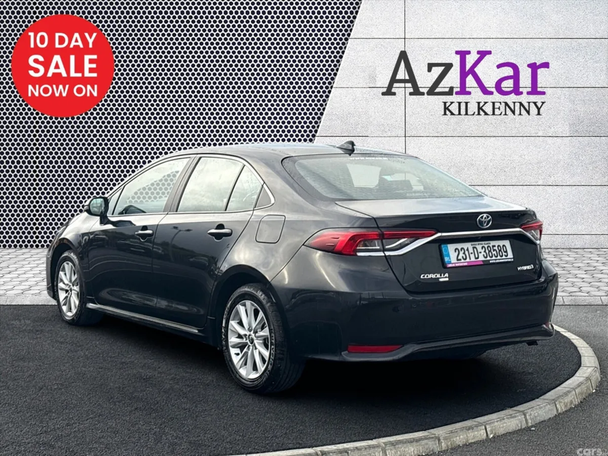 Toyota Corolla Saloon, Petrol Hybrid, 2023, Black