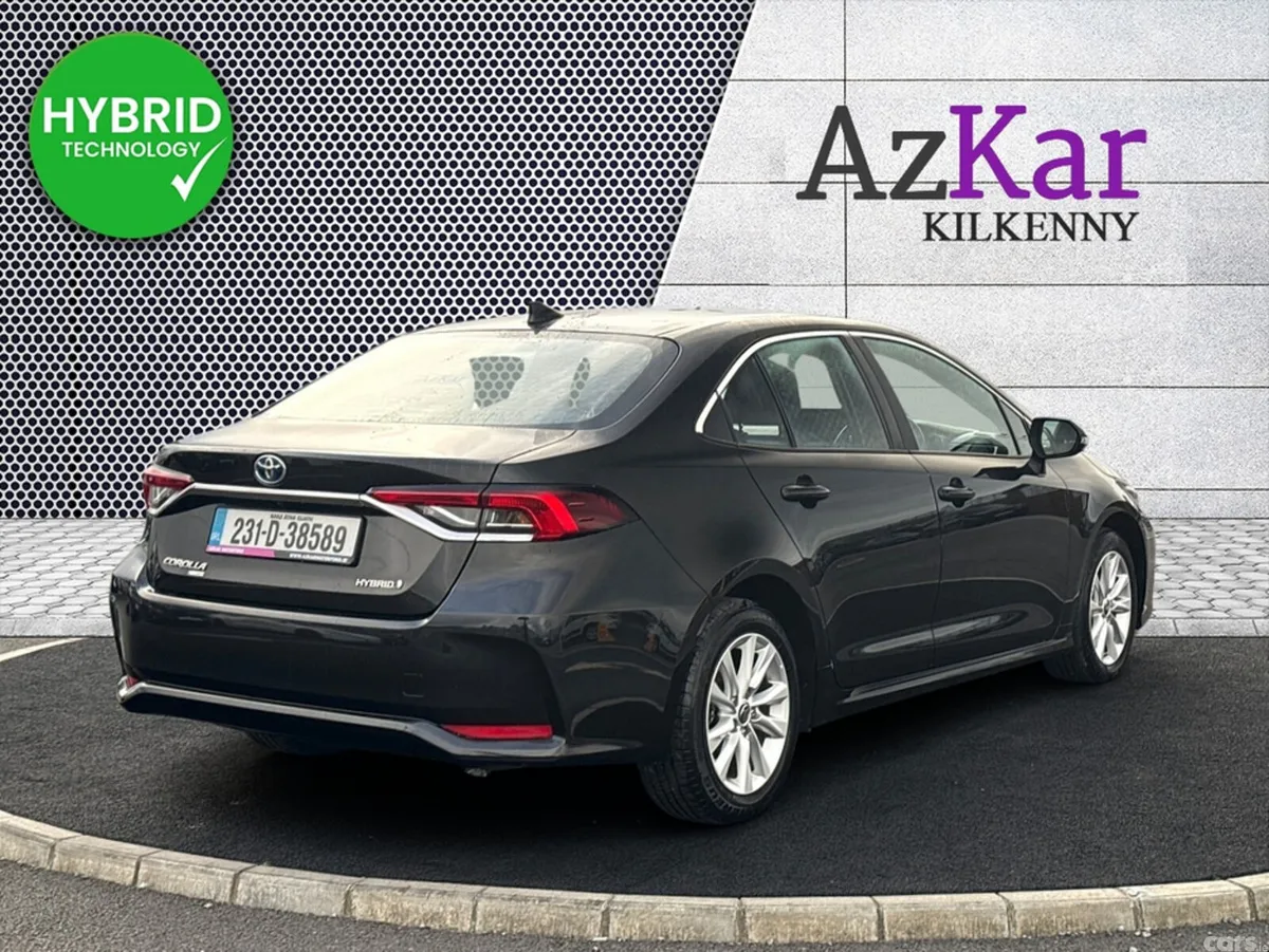Toyota Corolla Saloon, Petrol Hybrid, 2023, Black