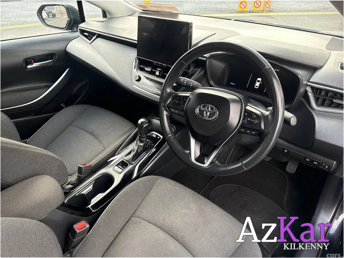 Toyota Corolla Saloon, Petrol Hybrid, 2023, Black