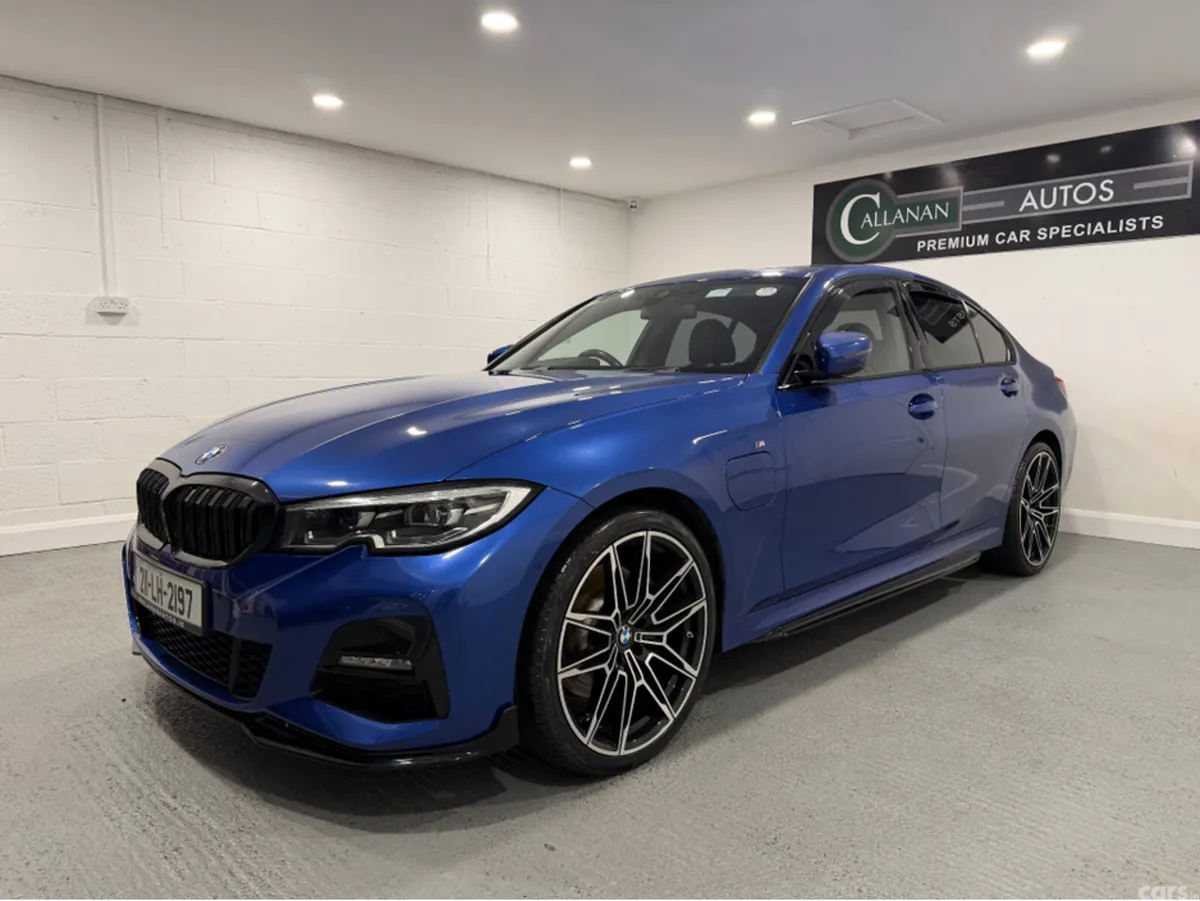 BMW 3-Series Saloon, Petrol Plug-in Hybrid, 2021, Blue