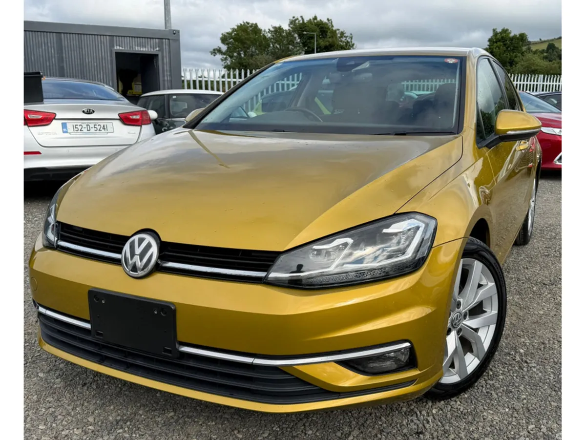 Volkswagen Golf Hatchback, Petrol, 2017, Gold