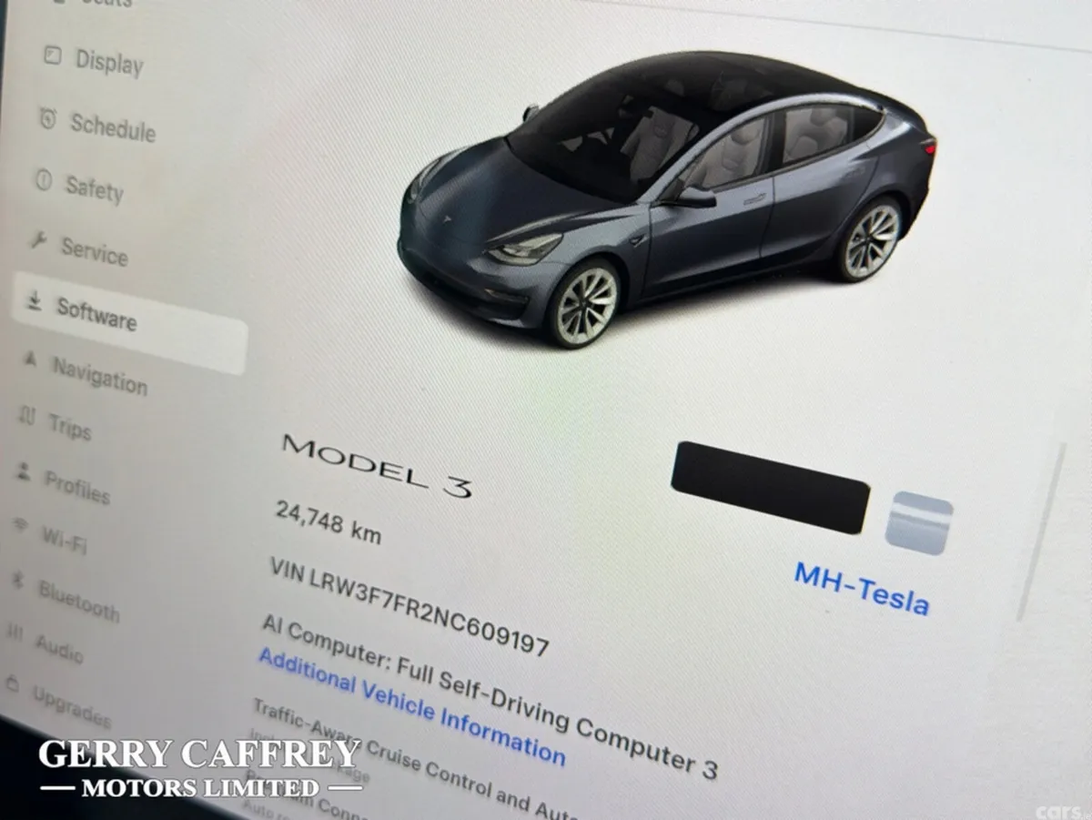 Tesla Model 3 Saloon, Electric, 2022, Grey