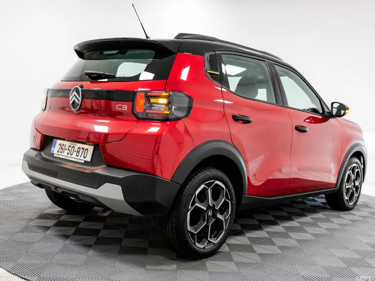 Citroen C3 Hatchback, Petrol, 2026, Red
