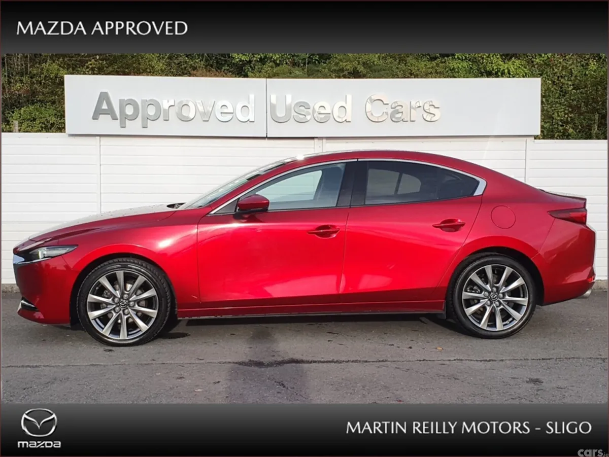 Mazda Mazda3 Saloon, Petrol, 2023, Red