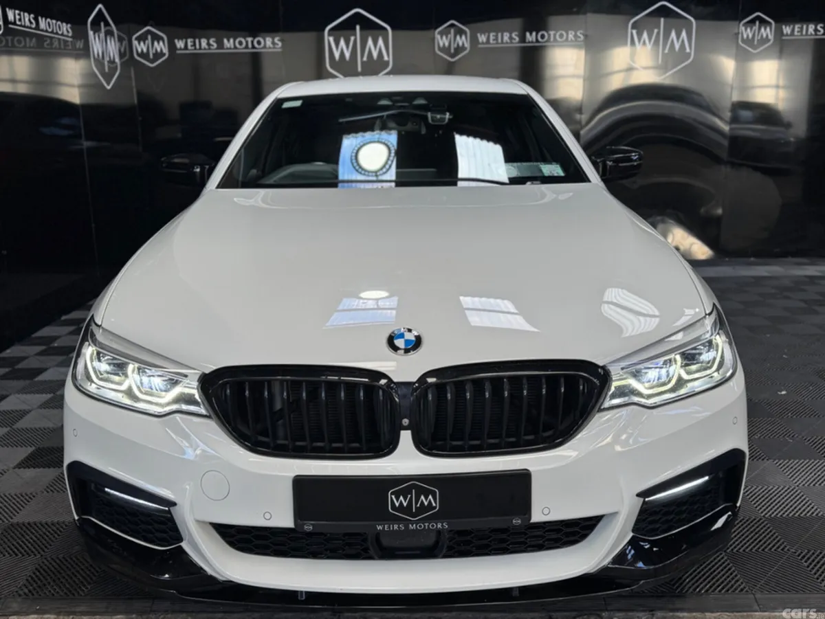 BMW 5-Series Saloon, Diesel, 2017, White