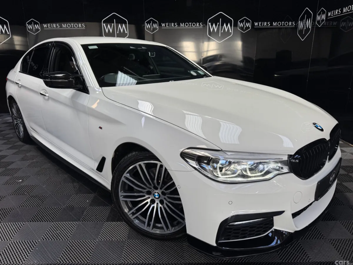 BMW 5-Series Saloon, Diesel, 2017, White