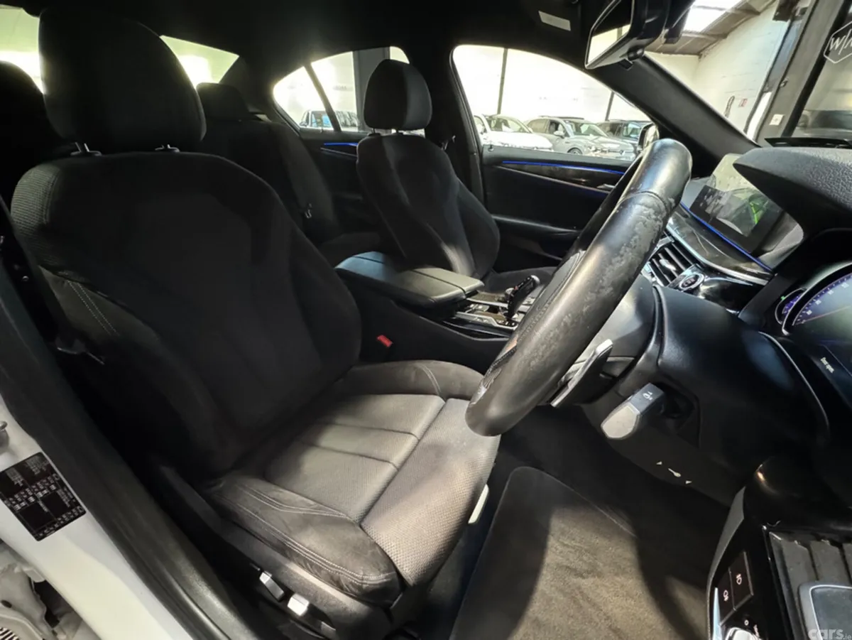 BMW 5-Series Saloon, Diesel, 2017, White
