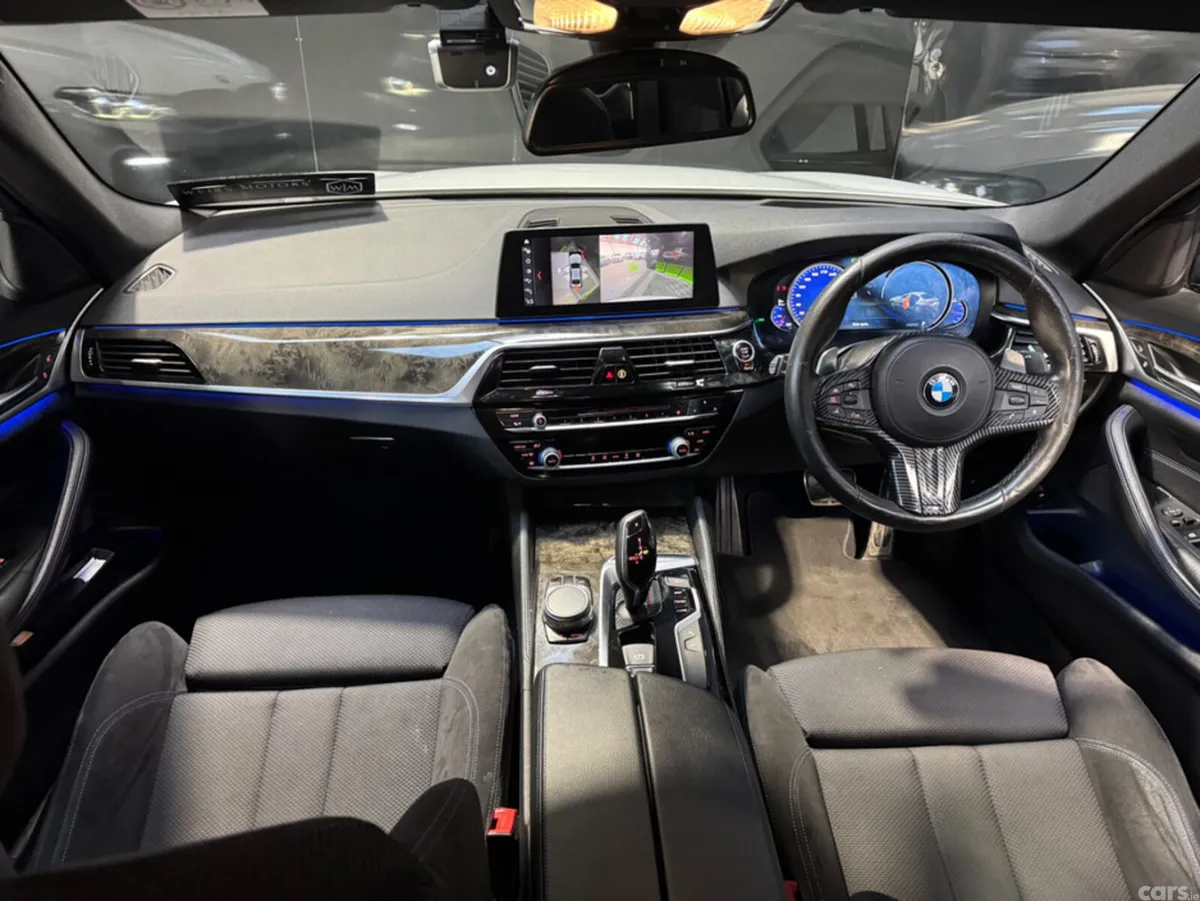 BMW 5-Series Saloon, Diesel, 2017, White