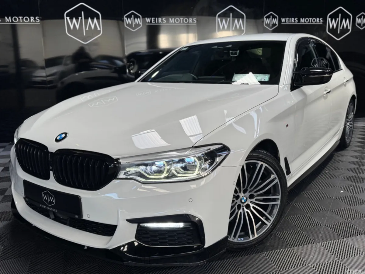 BMW 5-Series Saloon, Diesel, 2017, White