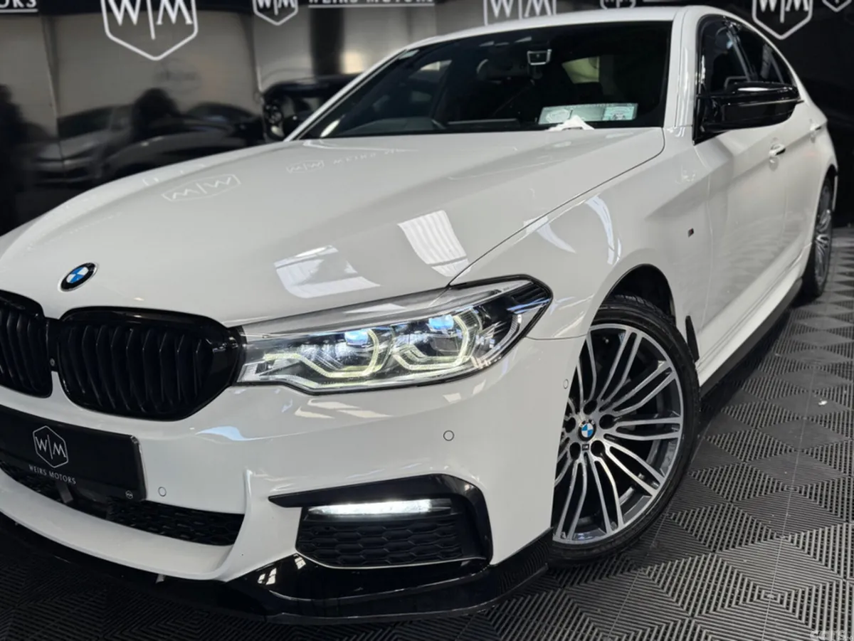 BMW 5-Series Saloon, Diesel, 2017, White