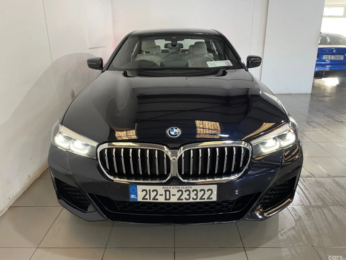 BMW 5-Series Saloon, Petrol Plug-in Hybrid, 2021, Black