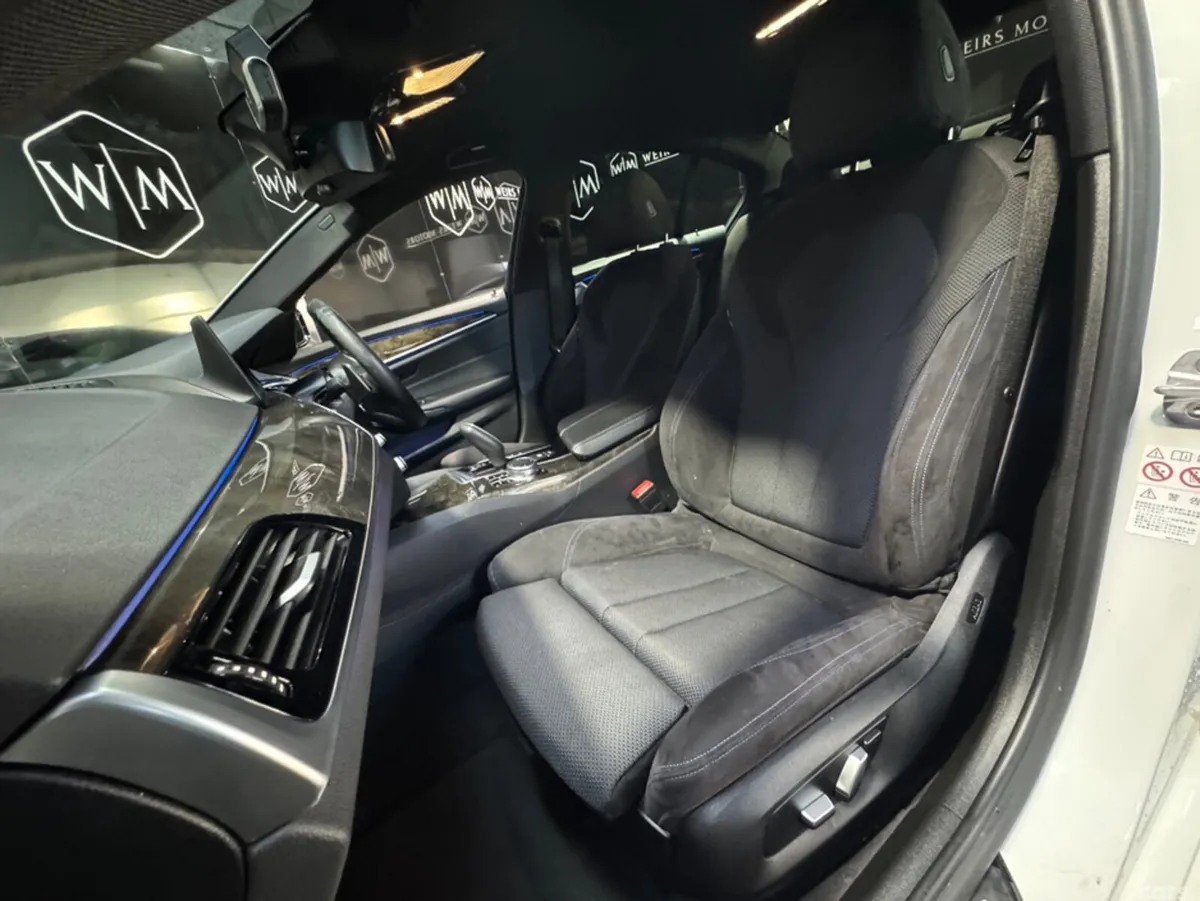 BMW 5-Series Saloon, Diesel, 2017, White