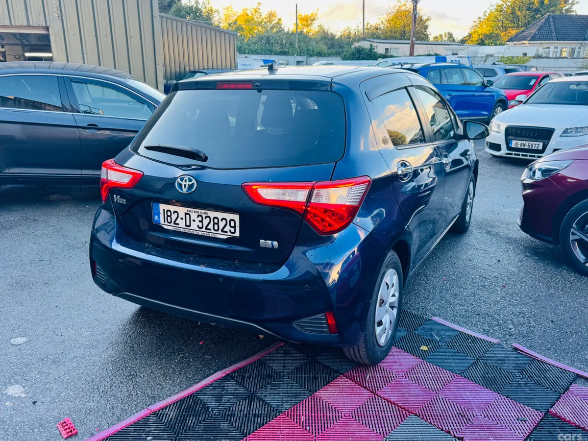Toyota Vitz Hatchback, Petrol Hybrid, 2018, Blue